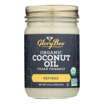 Aunt Patty's  Organic Coconut Oil - Case of 6 - 12 fl oz.