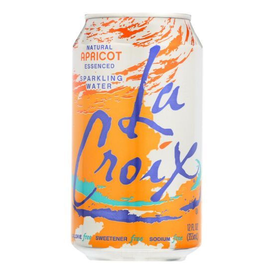 Lacroix Sparkling Water - Apricot - Case of 3 - 8/12 fl oz.