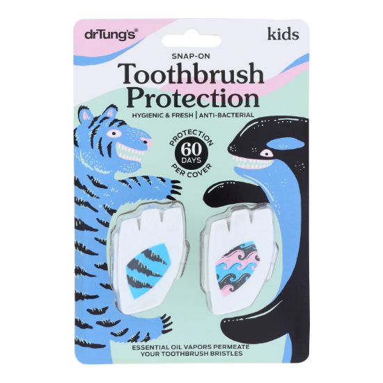 Dr. Tung's Toothbrush - Kids - Case of 6 - 2 Pk