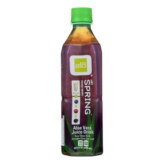 Alo - Drink Spring Mixed Berry - Case of 12-16.9 fl oz.