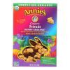 Annie's Homegrown Bunny Grahams Honey Chocolate And Chocolate Chip - Case Of 12 - 7 Oz