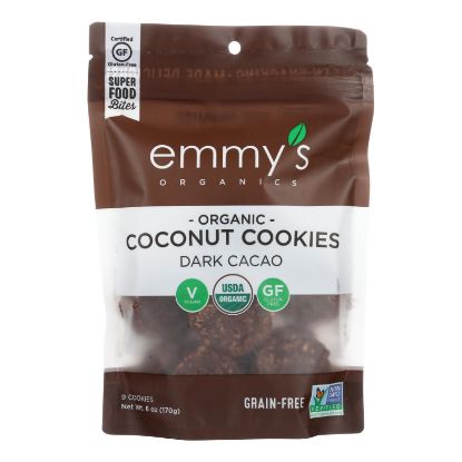 Emmy's Organics  Organic Coconut - Case of 8 - 6 oz.