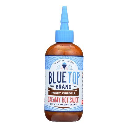 Blue Top Creamy Hot Sauce - Honey Chipotle - Case of 6 - 9 oz.