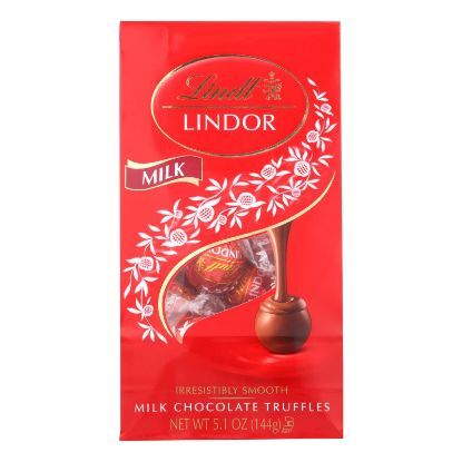 Lindt - Truffles Milk Chocolate Bag - Case of 6-5.1 oz