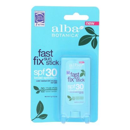 Alba Botanical Fast Fix SPF 30 Sunscreen Stick  0.5 oz