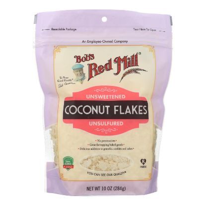 Bob's Red Mill - Coconut Flakes - Case of 4-10 oz