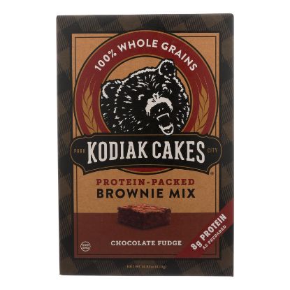 Kodiak Cakes - Brownie Mix Chocolate Fudge - Case of 6-14.82 oz