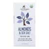 Lake Champlain Chocolates Chocolate Bar - Almonds & Sea Salt. 72% Cocoa, Dark. - Case of 12 - 3 oz.