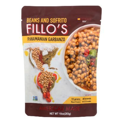 Fillo's Beans - Panamanian Garbanzo - Case of 6 - 10 oz.
