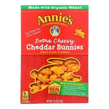 Annie's Homegrown - Chddr Bnnies  X-cheese - Case of 12-7.5 oz.