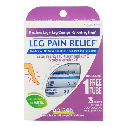 Boiron - Leg Pain Relief - 3 Tubes