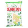 Beanitos - White Bean Chips - Hint of Lime - Case of 6 - 5 oz.