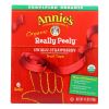 Annie's Homegrown - Really Peely Fruit Tape - Swirly Strawberry - Case of 8 - 4.5 oz.