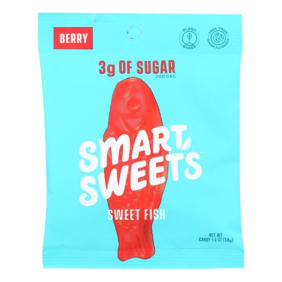 Smartsweets - Gummy Sweet Fish - Case of 12 - 1.8 OZ