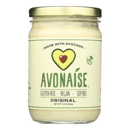 Avonaise - Vegan Mayo Substitute - Original - Case of 6 - 12 oz.
