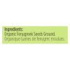 Spicely Organics - Organic Fenugreek - Ground - Case of 6 - 0.45 oz.