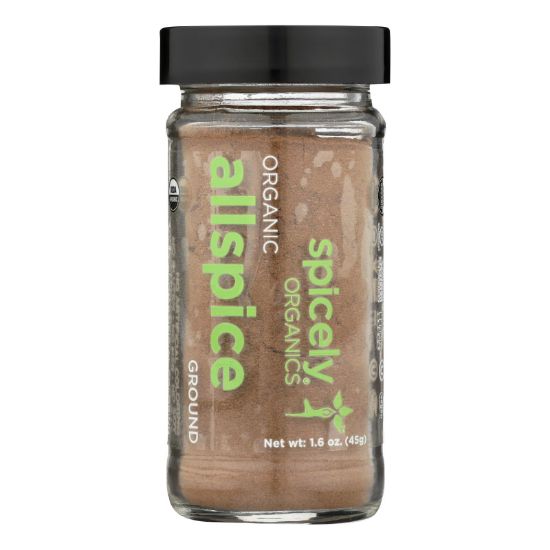 Spicely Organics - Organic Allspice - Ground - Case of 3 - 1.6 oz.