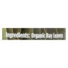 Spicely Organics - Organic Bay Leaves - Case of 3 - 0.09 oz.