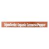 Spicely Organics - Organic Cayenne Pepper - Case of 3 - 1.6 oz.