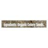 Spicely Organics - Organic Celery Seeds - Case of 3 - 1.4 oz.