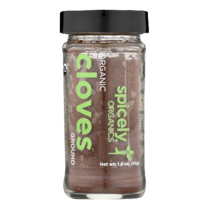 Spicely Organics - Organic Cloves - Ground - Case of 3 - 1.6 oz.