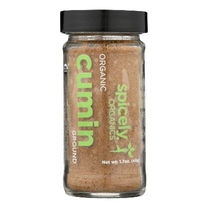 Spicely Organics - Organic Cumin - Ground - Case of 3 - 1.7 oz.