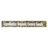 Spicely Organics - Organic Cumin Seeds - Whole - Case of 3 - 1.7 oz.