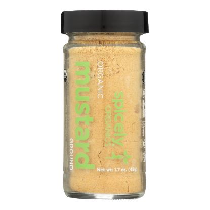 Spicely Organics - Organic Mustard - Ground - Case of 3 - 1.7 oz.