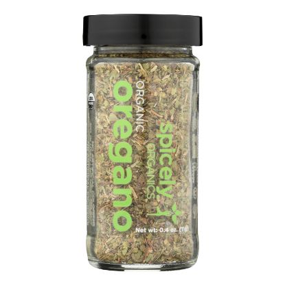 Spicely Organics - Organic Oregano - Case of 3 - 0.4 oz.