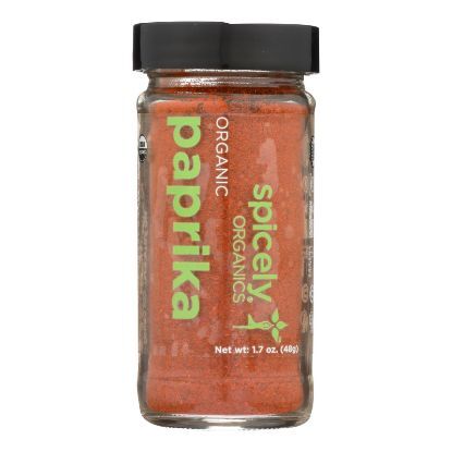 Spicely Organics - Organic Paprika - Case of 3 - 1.7 oz.