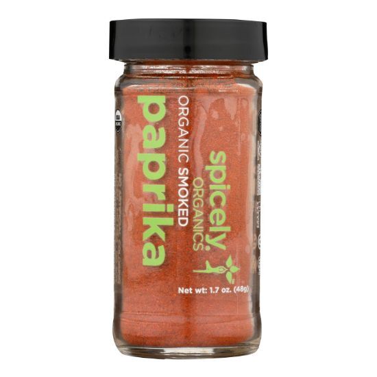 Spicely Organics - Organic Paprika - Smoked - Case of 3 - 1.7 oz.