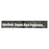 Spicely Organics - Organic Peppercorn - Black Whole - Case of 3 - 1.7 oz.