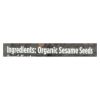 Spicely Organics - Organic Sesame - Black - Case of 3 - 2 oz.