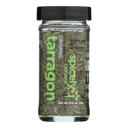 Spicely Organics - Organic Tarragon - Case of 3 - 0.4 oz.