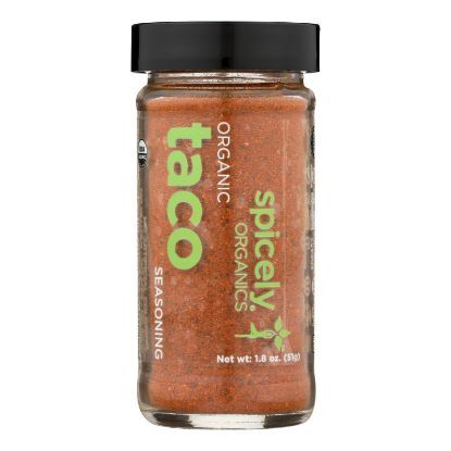 Spicely Organics - Organic Taco Seasoning - Case of 3 - 1.8 oz.