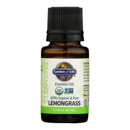 Garden Of Life - Essential Oil Lemongrass - .5 FZ