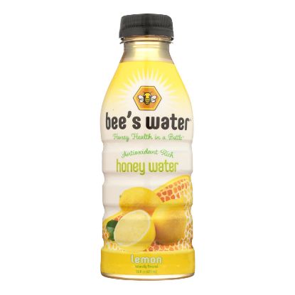 Bee's Water - Water Lemon Honey - Case of 12 - 16 FZ