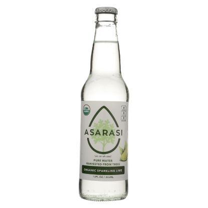 Asarasi - Sparkling Tree Water - Lime - Case of 12 - 12 fl oz.