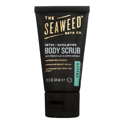 The Seaweed Bath Co - Awaken Exfoliating Detox Body Scrub - Case of 8 - 1.5 oz