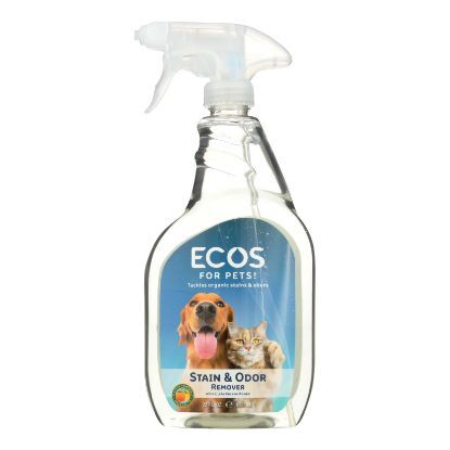 Ecos For Pets Stain And Odor Remover  - Case of 6 - 22 OZ