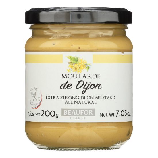 Beaufor Extra Strong Dijon Mustard - Case of 12 - 7.05 OZ