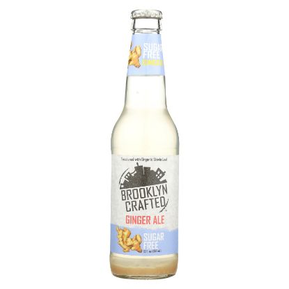 Brooklyn Crafted Ginger Ale  - Case of 6 - 4/12 FZ