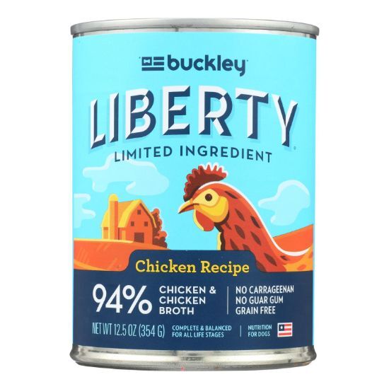 Buckley - Liberty Wet Food Chicken - Case of 12 - 12.5 OZ