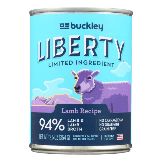 Buckley - Liberty We Food Lamb - Case of 12 - 12.5 OZ