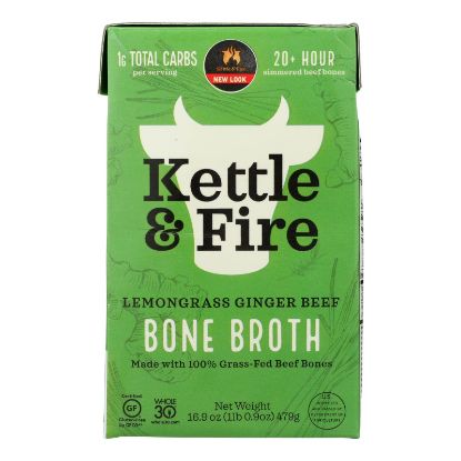 Kettle And Fire - Bone Broth Beef Pho - Case of 6 - 16.9 FZ
