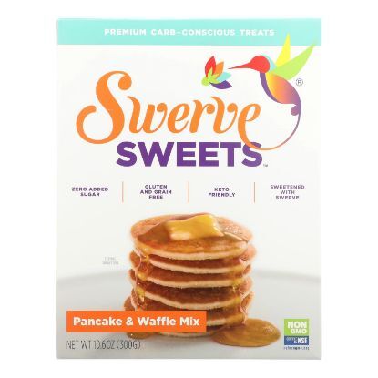 Swerve Sweets™ Pancake & Waffle Mix - Case of 6 - 10.6 OZ