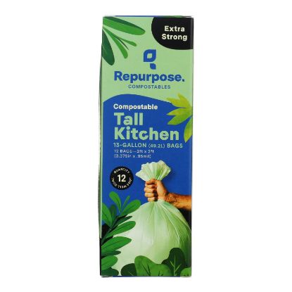 Repurpose - Bags Tall Kitchen - Case of 20 - 12 CT