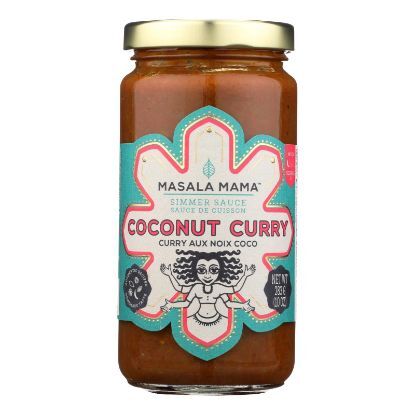 Masala Mama Coconut Curry All Natural Simmer Sauce - Case of 6 - 10 OZ