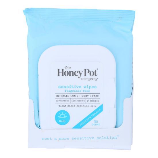 The Honey Pot - Sensitive Wipes - 30 CT