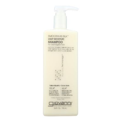 Giovanni Hair Care Products - Shampoo Smooth Deep Moisture - 24 FZ